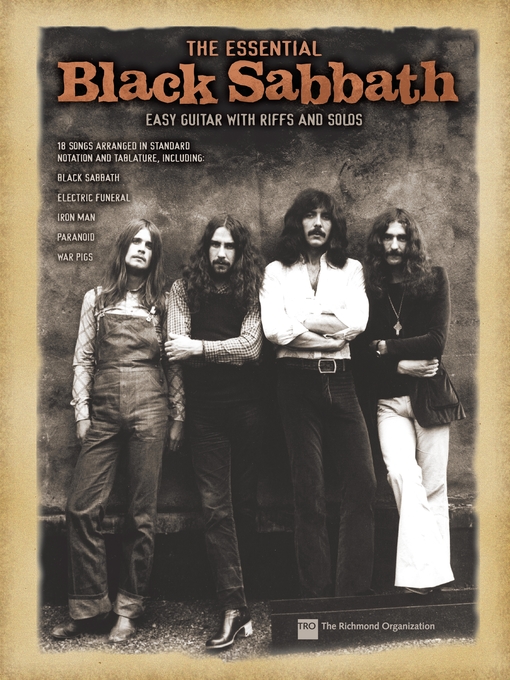Title details for The Essential Black Sabbath (Songbook) by Black Sabbath - Available